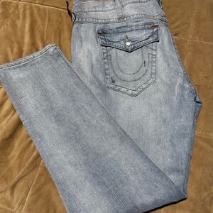 True Religion Light Blue Slim Men Jeans